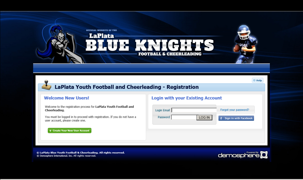 Football & Cheer Online Registration is open to all.